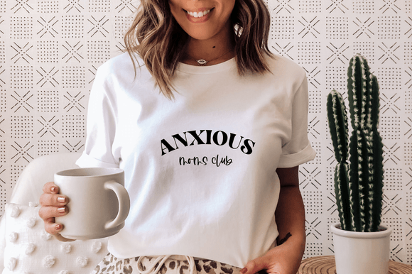 Anxious Moms Club SVG PNG for T-Shirt Designs