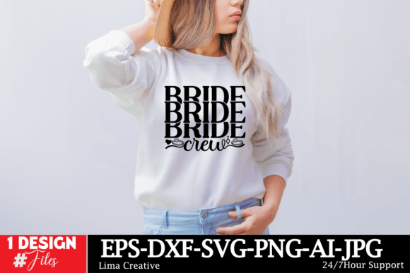 Bride Crew SVG Cut File Review