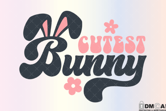 Cutest Bunny Svg PNG for Print Templates and Graphics