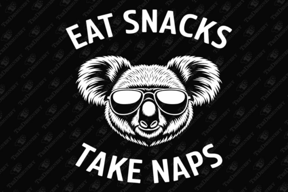 Eat Snacks Take Naps Funny Procrastinate Review