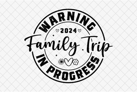 Family Trip 2024 SVG Graphics for T-Shirt Designs