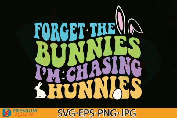 Funny Easter Boy SVG, Retro Bunny PNG for T-Shirt Designs