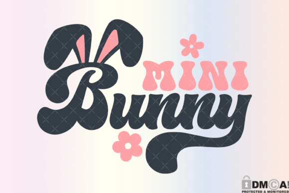 Mini Bunny Svg PNG for Graphics and Print Templates